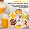 image:imageSumind 48 Pack 12 oz Tumblers Reusable Plastic Cup Clear Restaurant Cups24