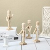 image:imageSumind 12 Pieces Christmas Unfinished Nutcracker Wooden Nutcracker 5 Inch12