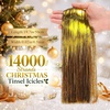 image:imageSumind 14000 Pcs Christmas Tree Icicles Tinsel Decoration GoldGold