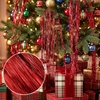 image:imageSumind 14000 Pcs Christmas Tree Icicles Tinsel Decoration GoldRed