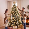 image:imageSumind 14000 Pcs Christmas Tree Icicles Tinsel Decoration GoldWhite