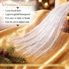image:imageSumind 14000 Pcs Christmas Tree Icicles Tinsel Decoration GoldWhite