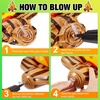 image:imageSumind 2 Pcs Halloween Inflatable Campfire Props Pumpkin Blow up DecorClassic