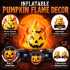image:imageSumind 2 Pcs Halloween Inflatable Campfire Props Pumpkin Blow up DecorHalloween
