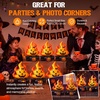 image:imageSumind 2 Pcs Halloween Inflatable Campfire Props Pumpkin Blow up DecorHalloween