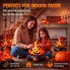 image:imageSumind 2 Pcs Halloween Inflatable Campfire Props Pumpkin Blow up DecorHalloween