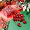 image:imageSumind 48 Pieces Christmas Mini Balls Ornaments 12 Inch Miniature Glitter Balls Xmas Tree Small Hanging Decorations Pendants for Holiday Party Wedding Home DIY Craft DecorClassic StyleBlackRed
