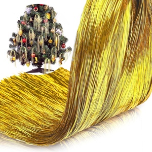 image:imageSumind 14000 Pcs Christmas Tree Icicles Tinsel Decoration GoldGold