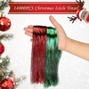 image:imageSumind 14000 Pcs Christmas Tree Icicles Tinsel Decoration Red and GreenRed and Green