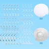 image:imageSumind 30 Pcs Winter Snowflake Hanging Swirls Foil Christmas Ceiling Decor
