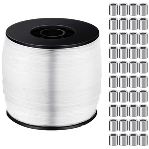 image:imageSumind Clear Picture Hanging Wire 656 Ft 100 Lbs Clear Line1 Roll08 Mm1